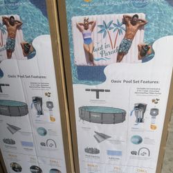 15 Foot Pool With Ladder And Pump 