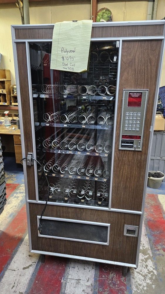 FULLY WORKING Lektrovend VS99 Dual Coil Chip Candy Snack Vending Machine WE SHIP