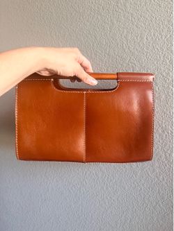 Genuine leather handbag