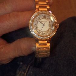 Women's Rose Gold Watch 