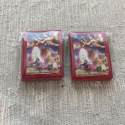 Pokemon 2 Packs Of Charizard Sleeves