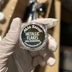 MIA SECRETS NAIL DECORATIONS - METALLIC FLAKES - (CH-20)