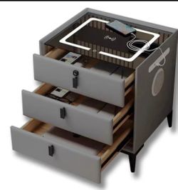 Wireless Charging/speaker Side Table