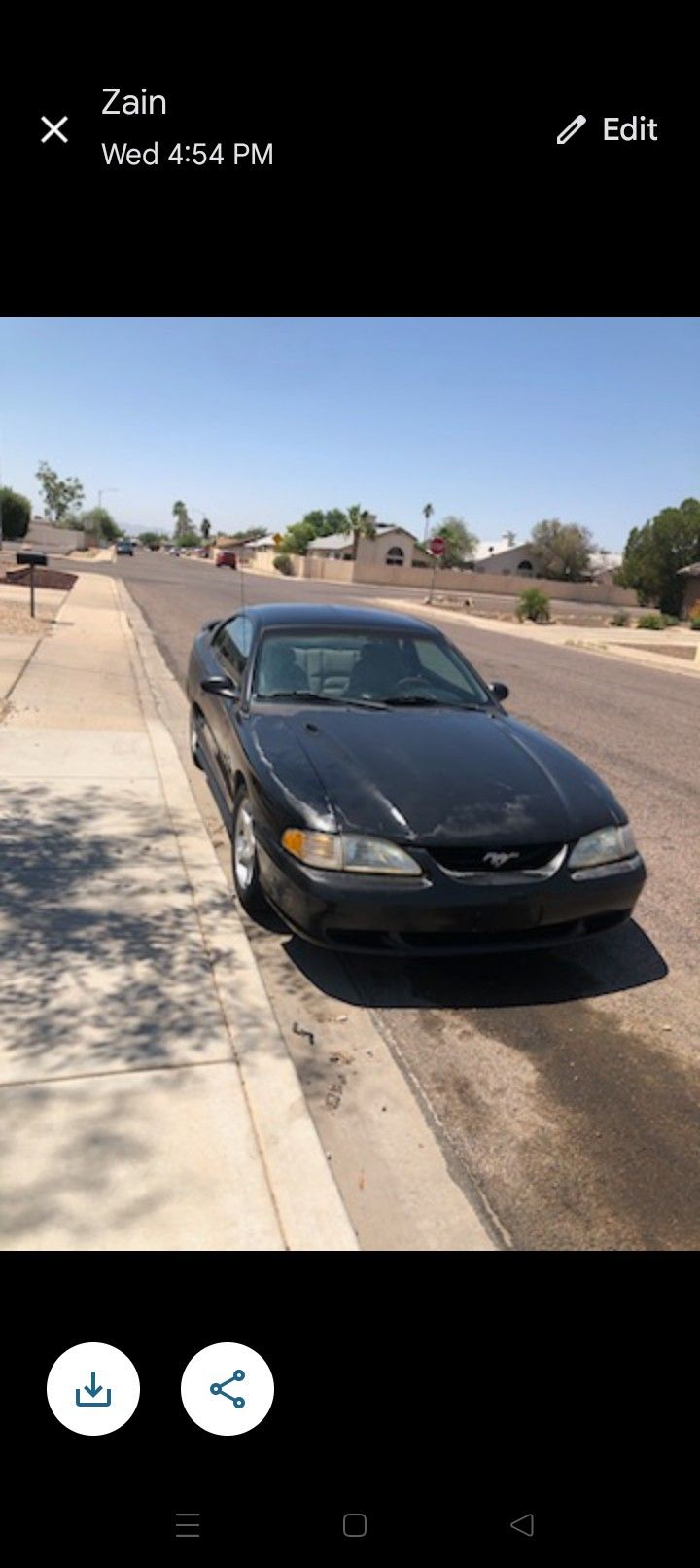 96 Ford Mustang V6 5-speed