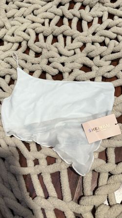 white girly top