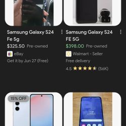 S 24 FE 5g T-Mobile Locked