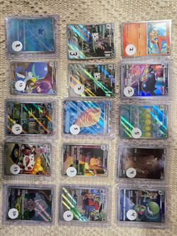 Pokemon cards misc -  prices on cards