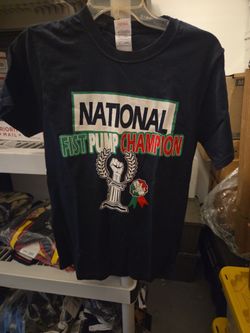 National Fist Pump Champion Graphic T-Shirt