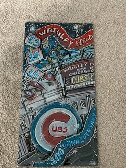 Chicago Cubs Artwork Painting