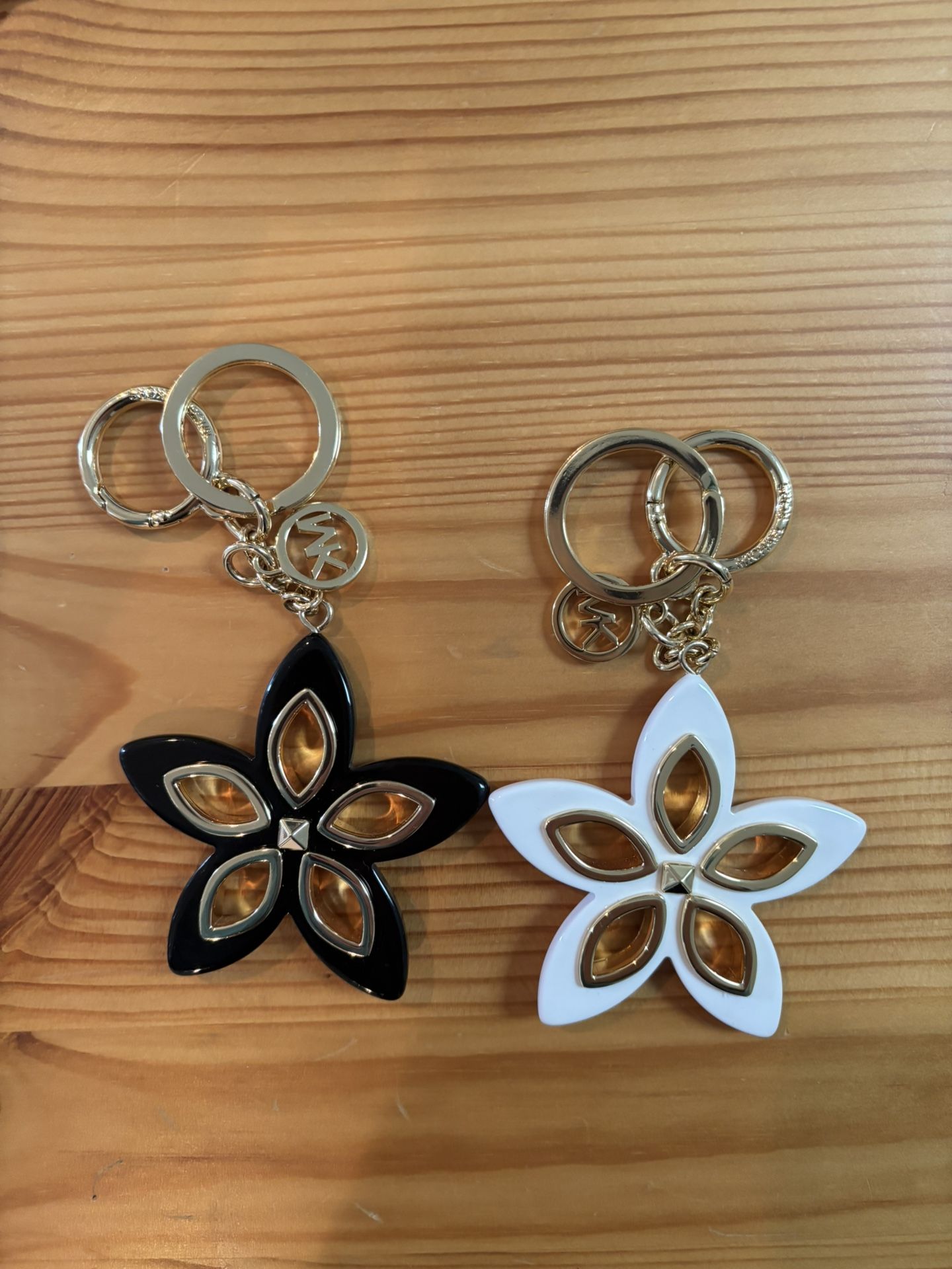 Michael Kors Flower Keychains