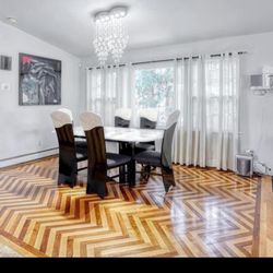 Dining Table With 6 Stools 