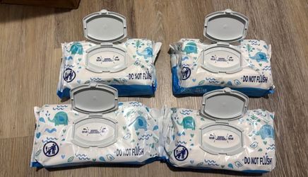 Water wipes Mama bear wipes for babies ( Amazon brand ) fragrance free 72 count each pack