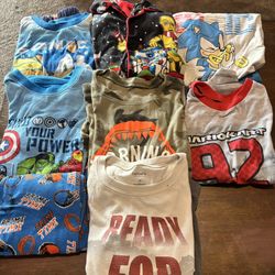 Boys 10-12 Large Pajamas 