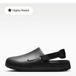 New, never worn. Size 8 nike calm mule