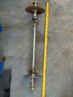 rear live axle assembly kit,  go-kart,