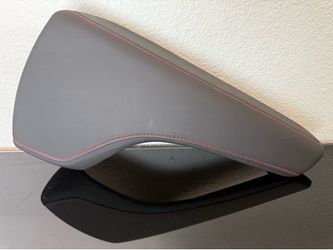 2016 - 2024 Chevrolet Camaro Console Lid OEM Black w/ Red Stitching