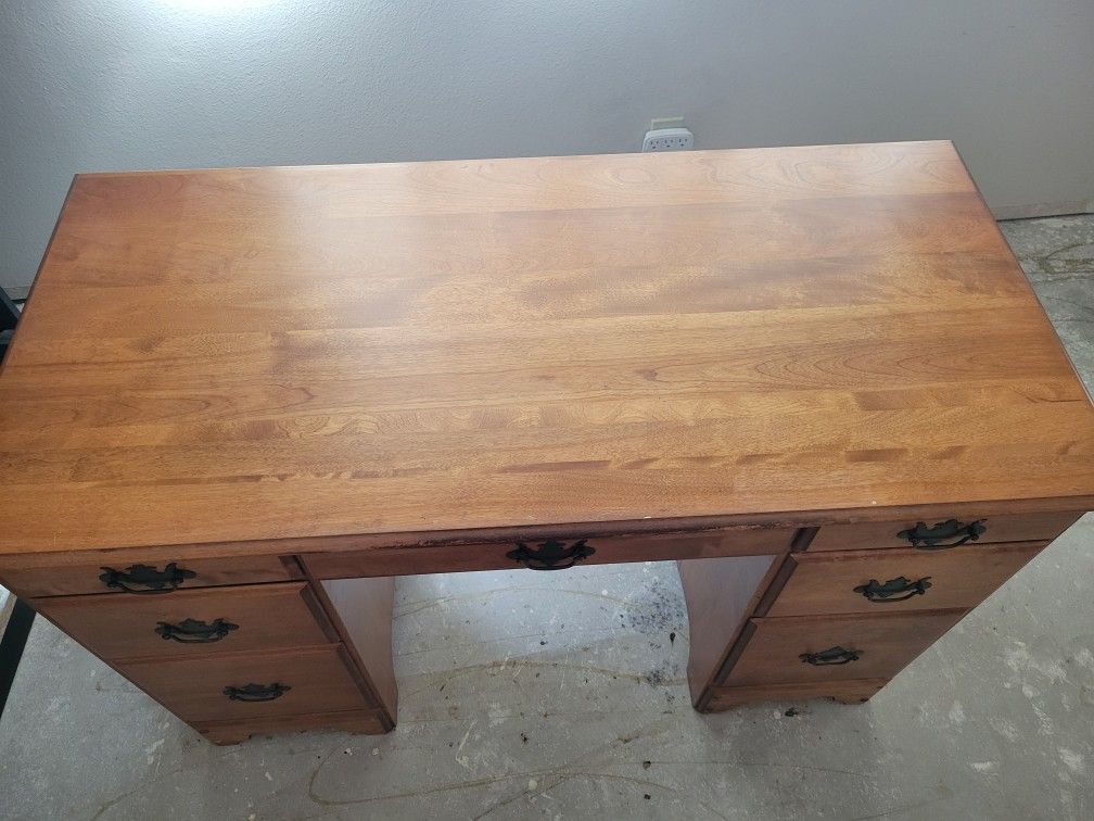 Maple Desk, Vintage-Antique 