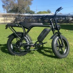 30MPH Electric Bike Fat Tire E Bike Electric Dirt Bike Electric Mountain Bike & Electric Scooters