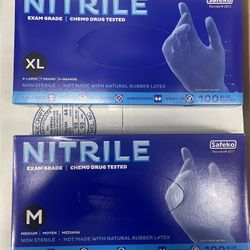 Nitrile blue Gloves