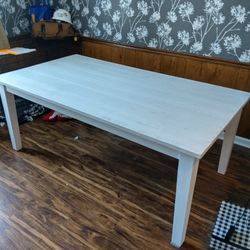 Barndoor Style Kitchen Table 