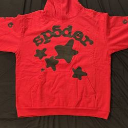 Red Beluga Spider Hoody (XL)