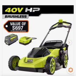 Ryobi 40V HP Brushless 20" Self-Propelled Mower