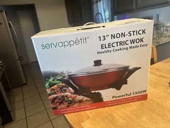 Non Stick Electric Wok