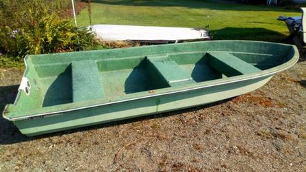 12ft Montgomery Ward SEAKING Fiberglass Fishing Boat