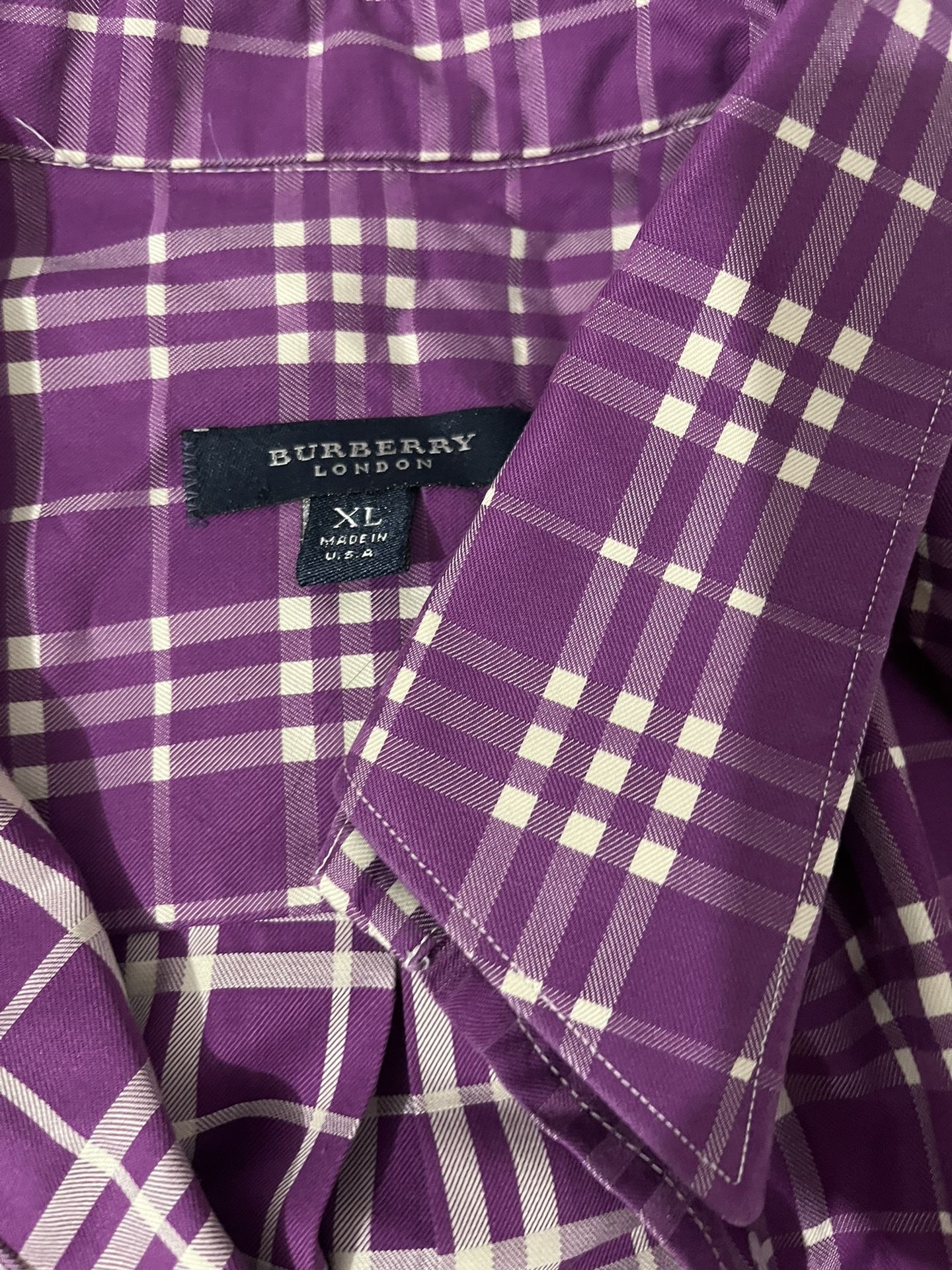 Burberry Long Sleeve Dress Up Shirt
