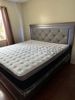Queen Size Mattress Pillow Top New 12"