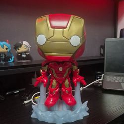 Jumbo Glow in the dark iron man funko pop