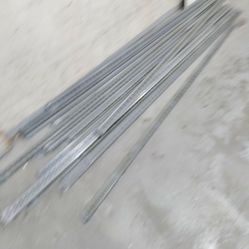 Uprights And Metal And Wood Shelves $100