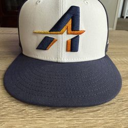 Houston Astros New Era 2025 City Connect 59FIFTY Fitted Hat - White/Navy