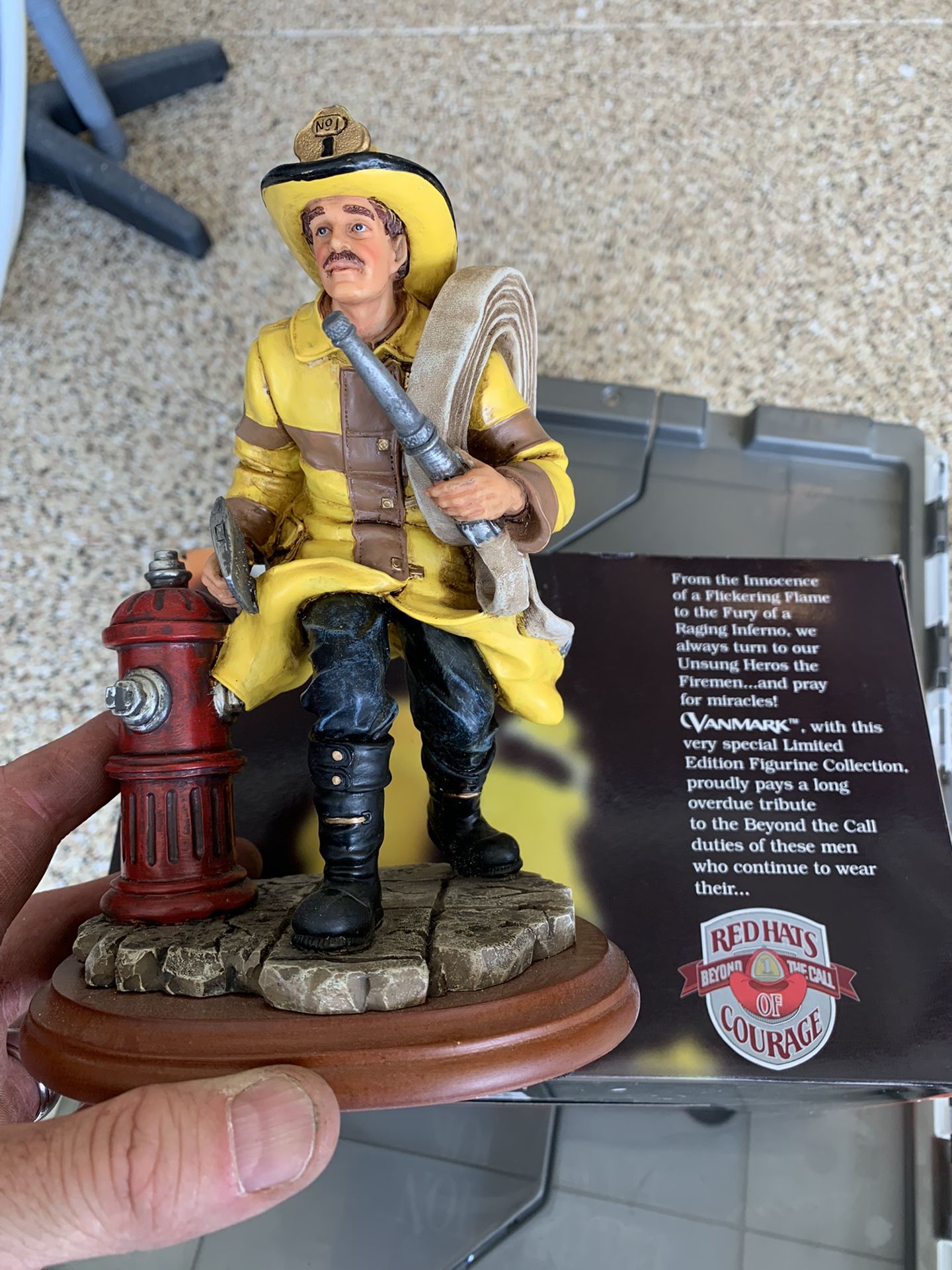 Firefighter Red Hats Of Courage