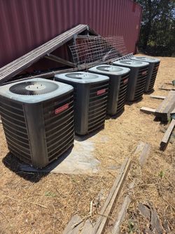 5 Goodman 2-Ton Condensers – 14 SEER R-410A Units