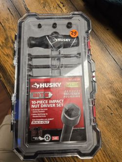 Husky 10-Piece Impact Nut Driver Set