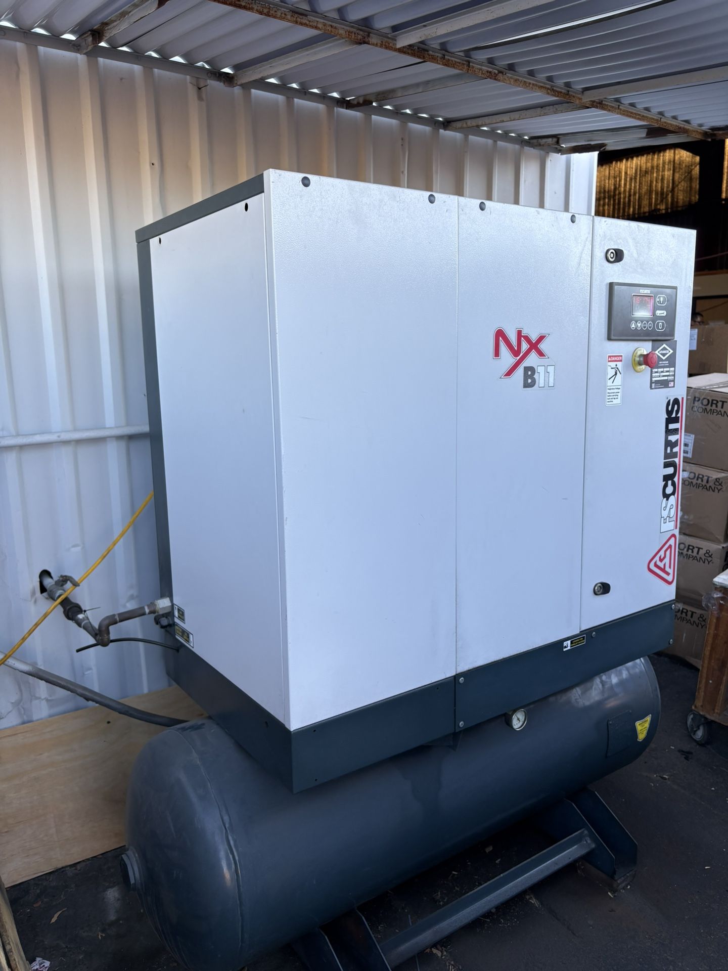 FS-Curtis NxB11 - 15hp Air Compressor w/ Tank