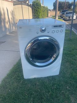 LG Front Load Dryer White