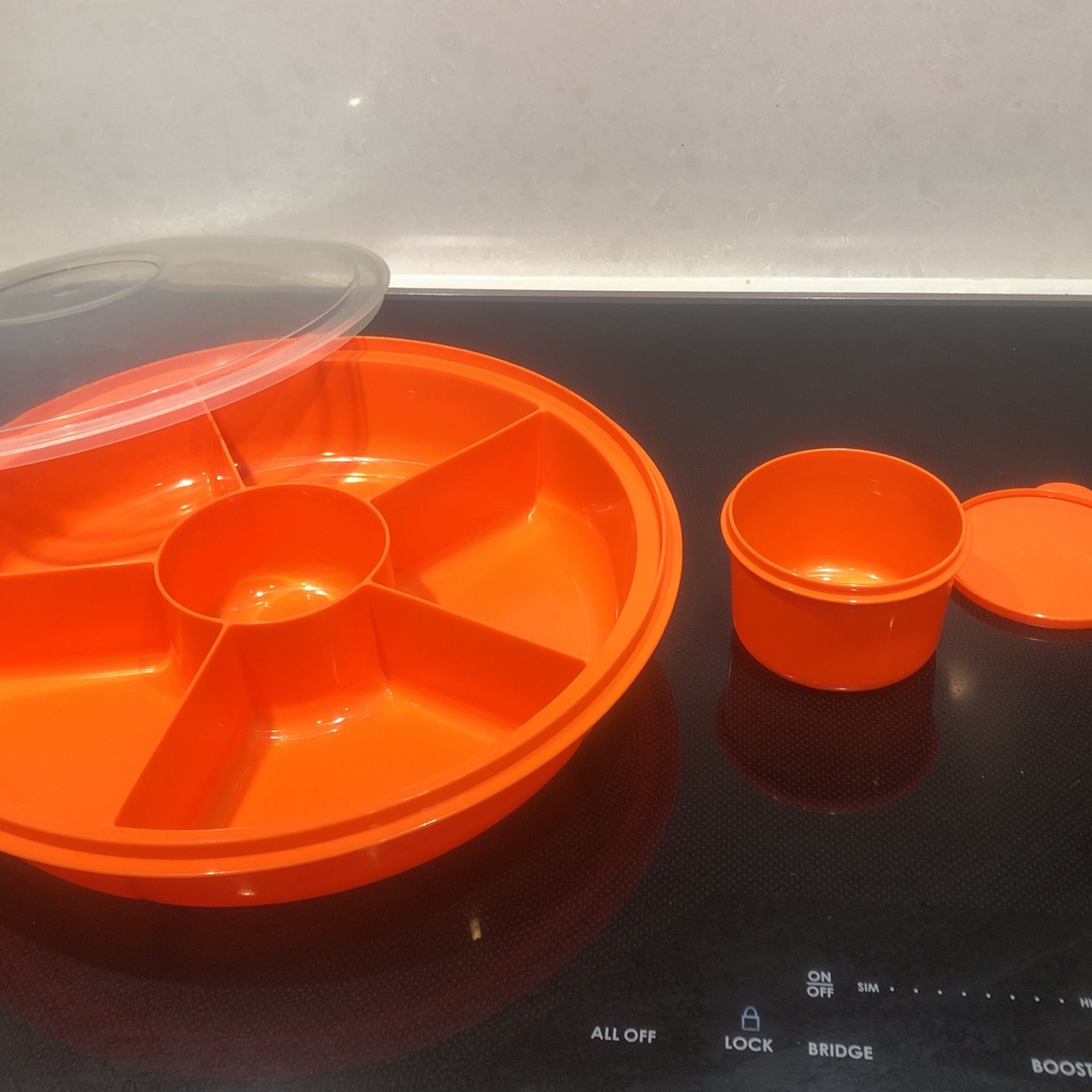 Orange Tupperware 