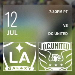 Open To Offer No Low Or Scalpers Each Front Row A La Galaxy Vs Dc United Saturday 12 @7:30pm Carson 