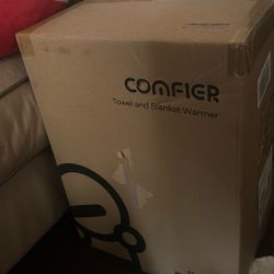 “comfier” pillow and blanket warmer new still in box 