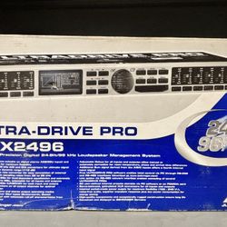Behringer DCX2496 Ultra-Drive Pro – Speaker Processor / Crossover (Clean)