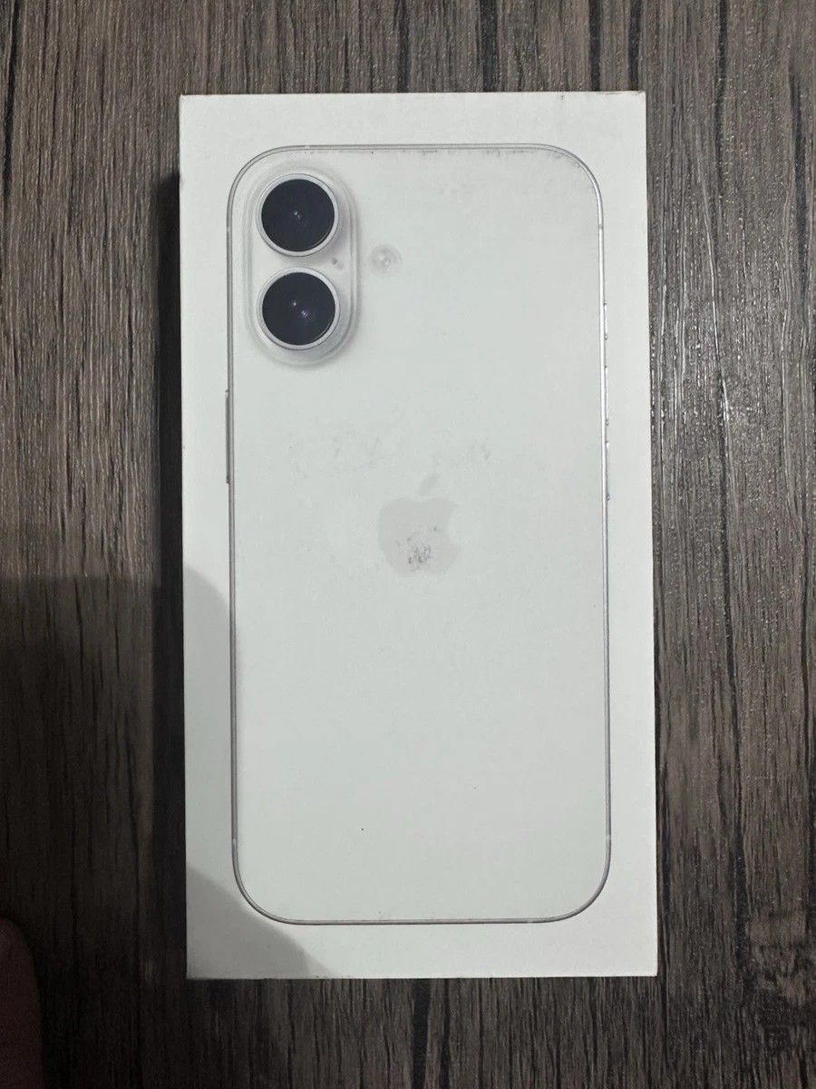 iPhone 16 White 256GB Brand New