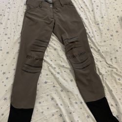 Horse Breeches Size 24-translates To A Size 6 Waist 