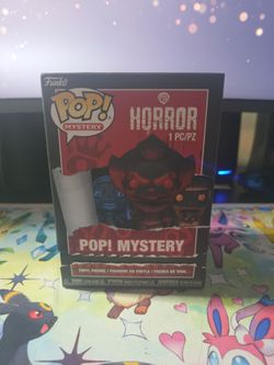 Warner brothers horror Pops myster box opened Annabelle