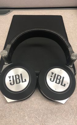 JBL E50BT Black Premium Wireless Over-Ear Bluetooth Stereo Headphone, Black