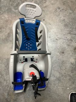 Bicycle toddler seat attachment