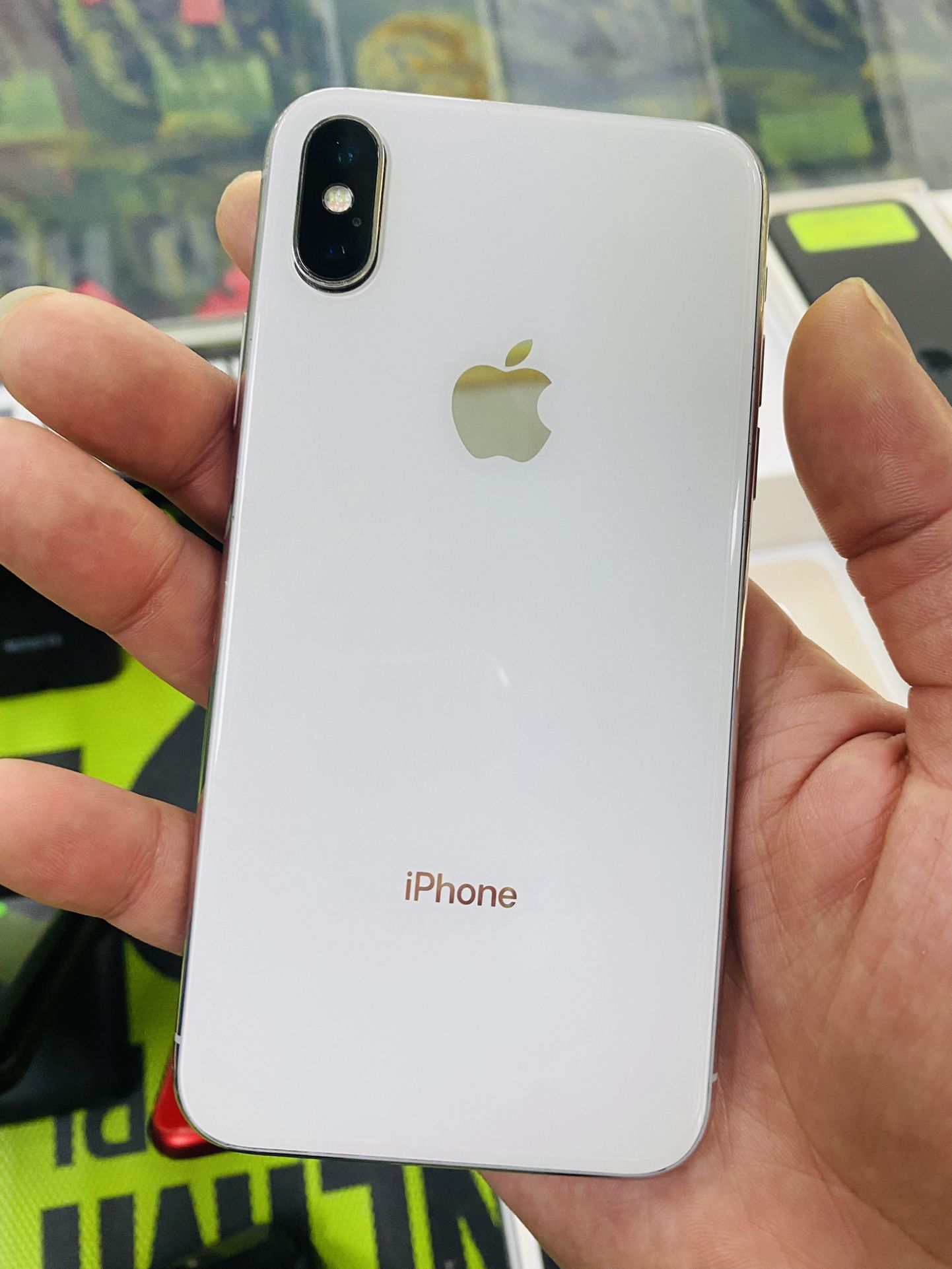 🔥🔥⌚️iPhone X 64gb Factory Unlcked With Warranty