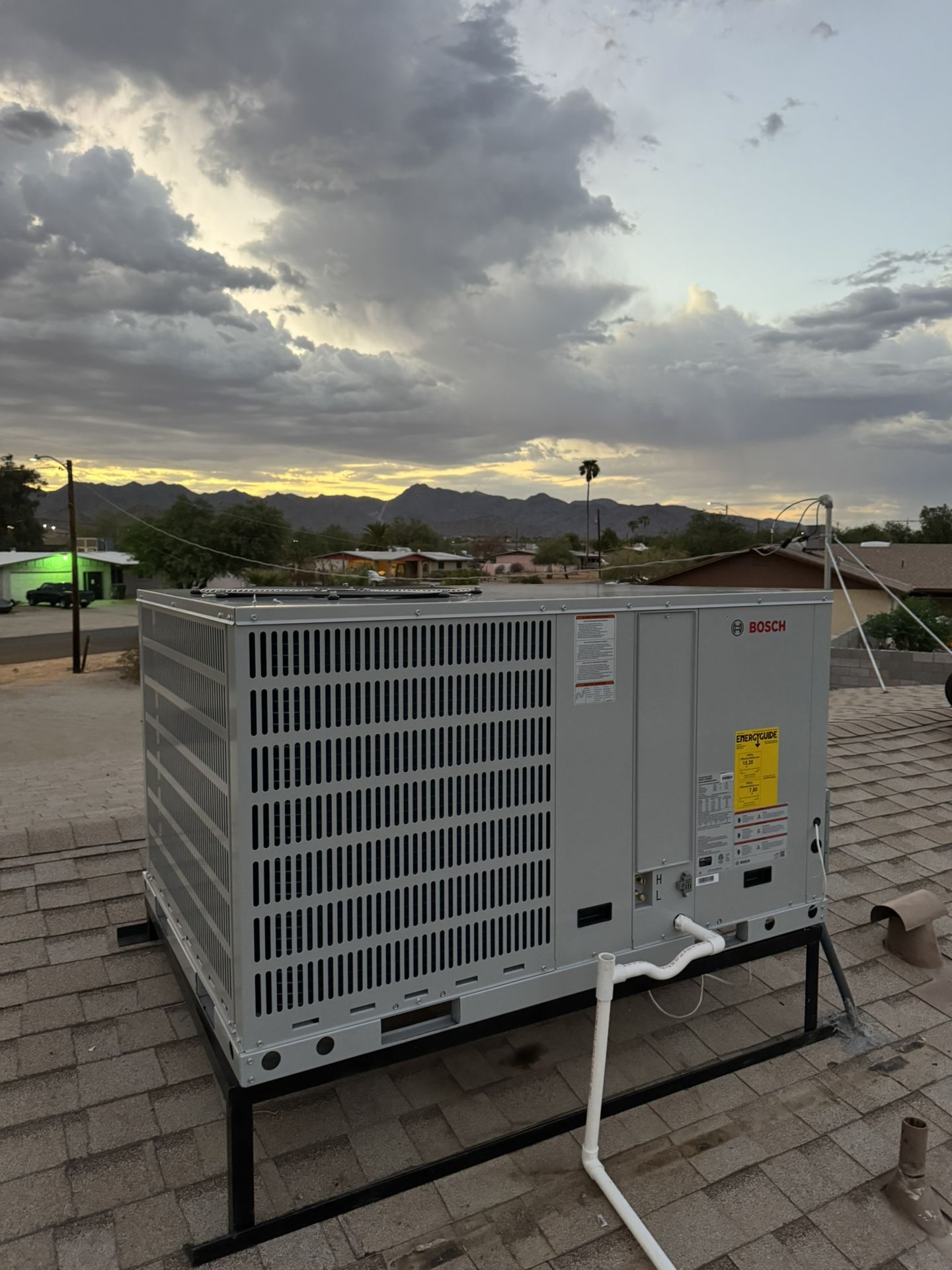 New Bosch AC Package Unit – Multiple Configurations - For Heating & Cooling Homes