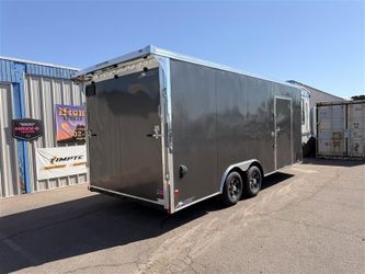 2027 American Hauler Mach 8.5x20 enclosed car hauler racing package